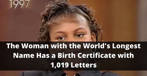 The girl with the worlds longest name whose birth。